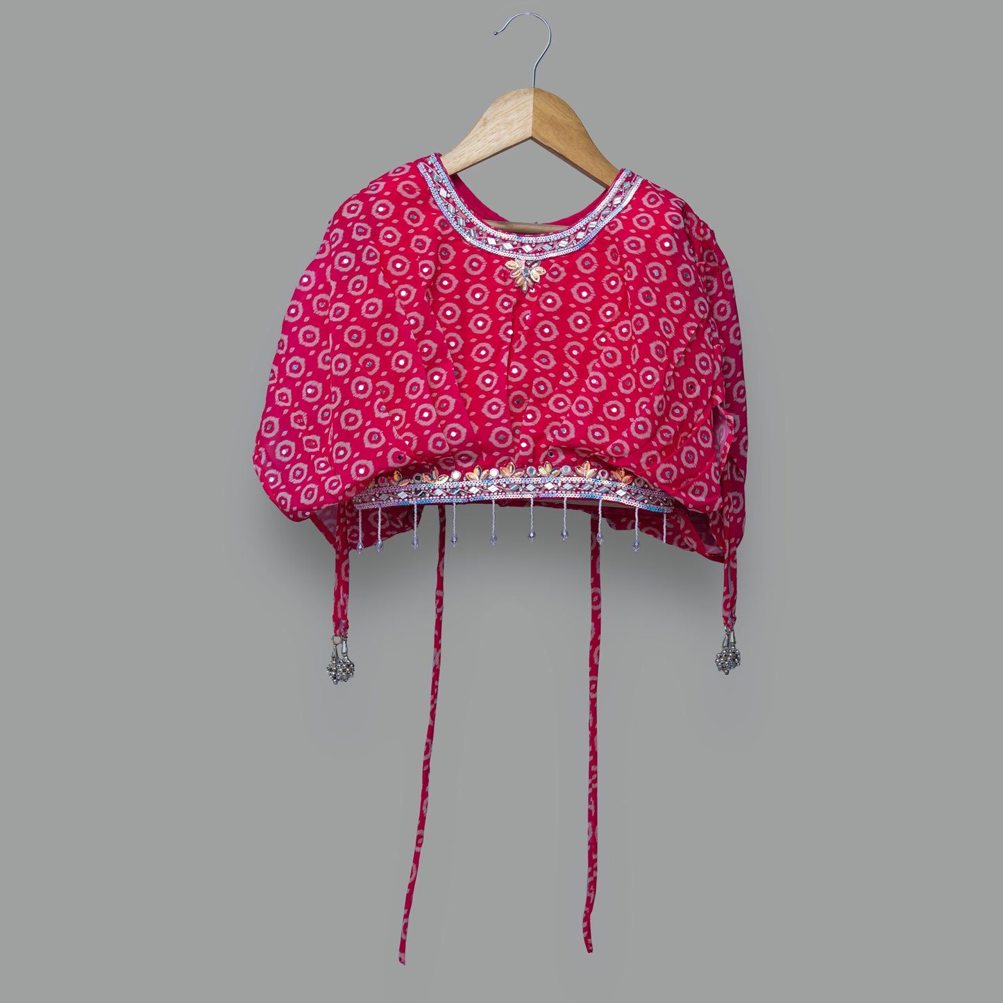 Red Pink Lehenga Choli