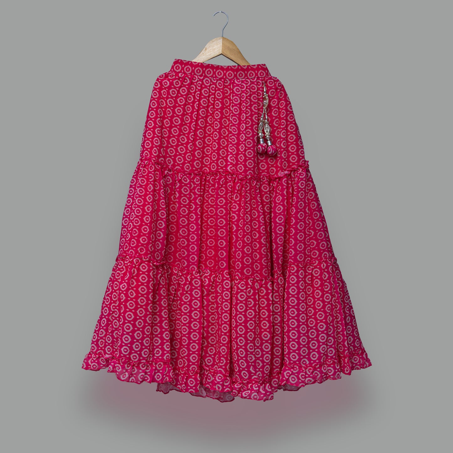 Red Pink Lehenga Choli